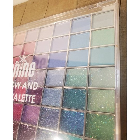 Just Shine Justice Makeup Beauty Palette Eye Shadow Glitter Lip gloss NEW - Picture 5 of 8